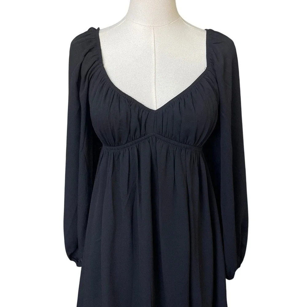 Princess Polly Y2K Babydoll Fairy Grunge Mini‎ Dress Size 4 NWT Whimsigoth Sheer